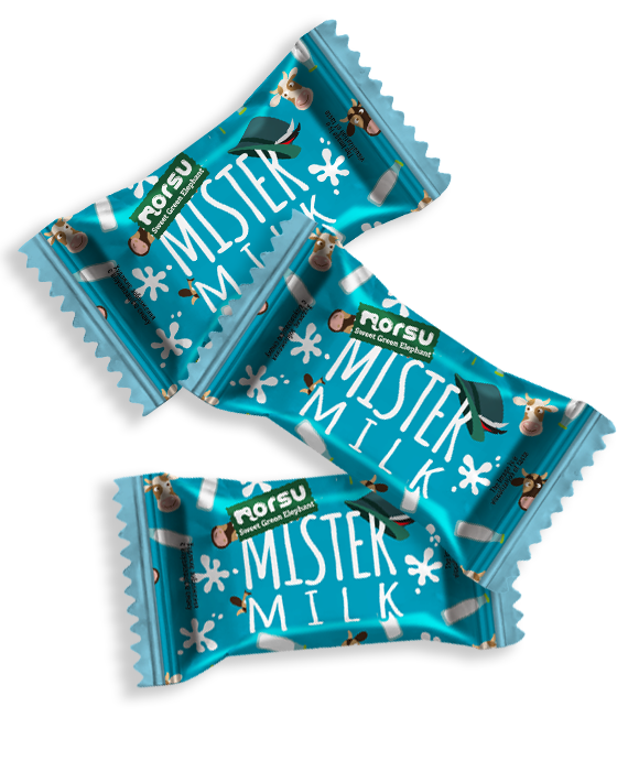Цукерка вафельна глазурована «Mister Milk»