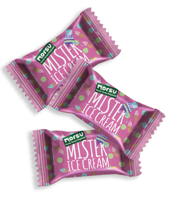 Цукерка вафельна глазурована «Mister Ice Cream»