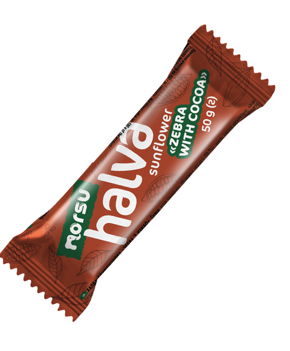Halva bar with cocoa 50 g